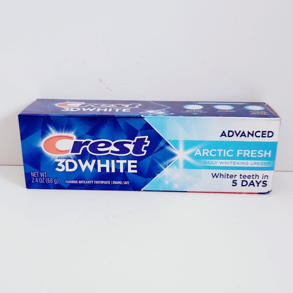 🍭7/$15 Crest 3D White Whitening Toothpaste Advanced Arctic Fresh